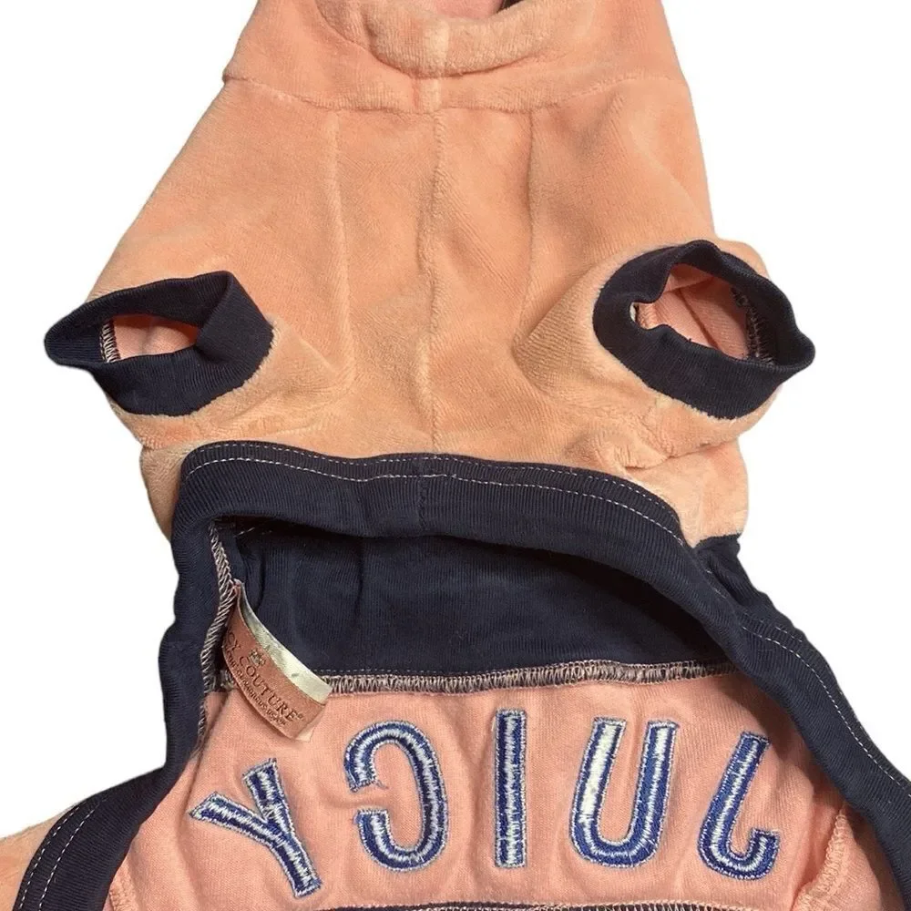 Vintage JUICY COUTURE Doggy Couture Velour Velvet Tracksuit Jumpsuit